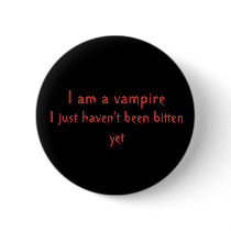 I am a vampire buttons