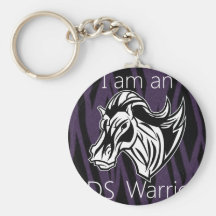 I am a warrior.png key chain