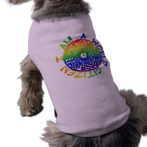 I Am A World Citizen pet clothing by orsobear I Am A World Citizen pet clothing
