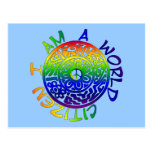 I Am A World Citizen Post Cards