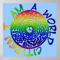 I Am A World Citizen Print