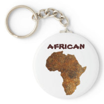 I Am African_Map Art Gift Keychains Injete Chesoni