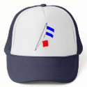 I am aground, "JF" Nautical Signal Flag hoist hats by sailorpatp I am aground, "JF" Nautical Signal Flag hoist hats