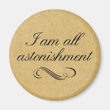 I Am All Astonishment Magnets