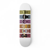 I Am All These Things and More Skateboard White by PlasmicSteve I Am All These Things and More Skateboard White