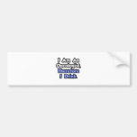 I Am An Oncologist, Therefore I Drink Bumper Sticker