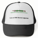 I am an OSD Alumni supporter hats