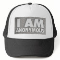 I Am Anonymous Hat by wislander I Am Anonymous Hat
