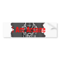 I Am Arcane Sticker bumper stickers by IAmArcane I Am Arcane Sticker bumper stickers