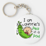 I Am Auntie's Pea In A Pod Key Chain
