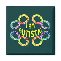 I Am Autistic Magnets