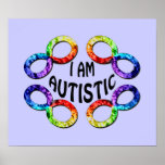 I Am Autistic Poster