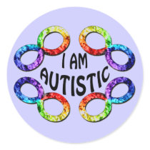 I Am Autistic Stickers
