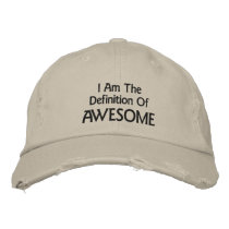 I Am Awesome Baseball Cap