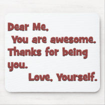 I am awesome mousepads