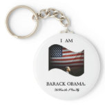 I Am Barack Obama (color) Key Chains