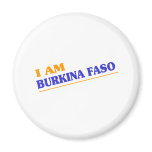 I am Burkina Faso magnets