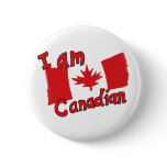 I am Canadian Button