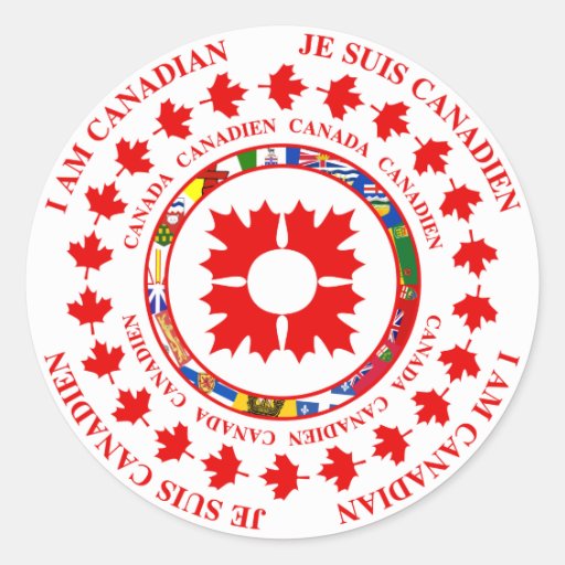 I AM CANADIAN - JE SUIS CANADIEN STICKER