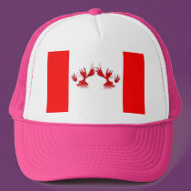 I am Canadian, So Don't Moose With Me hats