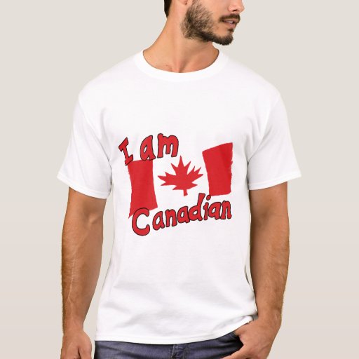 I Am Canadian T-shirt 