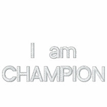 I am CHAMPION embroidered shirts