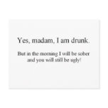 I am Drunk but... (St.K) Post Cards