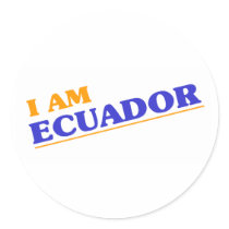 I am Ecuador stickers