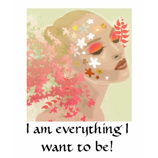 I am everything I want to be! Strappy T-Shirt shirt
