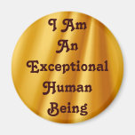 I Am Exceptional Positive Attitude Magnet