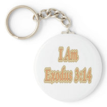 I Am Exodus 3:14 Keychain