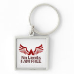 I am Free Keychain