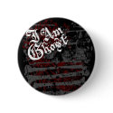 I Am Ghost "Bone Garden" Button by iamghostmerch I Am Ghost "Bone Garden" Button