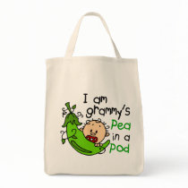 I am Grammy's Pea In A Pod Tote Bag