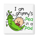 I am Grammy's Pea In A Pod magnets