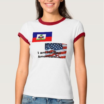 I am Haitian American..... Shirt by commentua