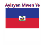 I am Haitian Mens AA t-shirts