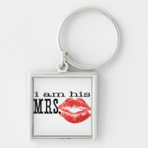 I am His Mrs. Key Chains