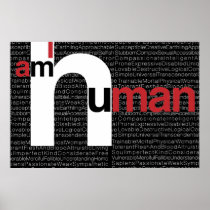 I AM HUMAN POSTERS