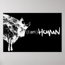 I AM HUMAN PRINT