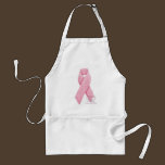 I AM, I DID, I WAS - Cancer Pink Ribbon Apron aprons