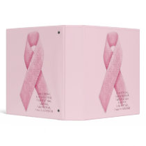 I AM, I DID, I WAS - Cancer Pink Ribbon Binder by 13BlackCatsDesigns I AM, I DID, I WAS - Cancer Pink Ribbon Binder