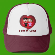 I am in Love! hats by babyfreak I am in Love! hats