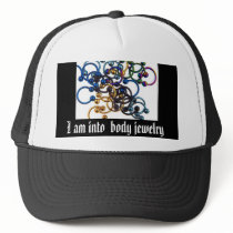 I am into body jewelry hats by MARISHKA I am into body jewelry hats