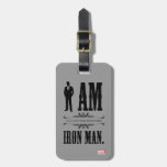 I Am Iron Man Luggage Tag