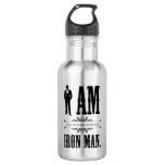 I Am Iron Man Stainless Steel Water Bottle