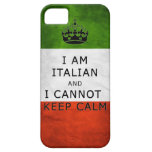 i am italian and i cannot keep calm phone case iPhone 5 cases