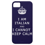 i am italian and i cannot keep calm phone case iPhone 5 covers