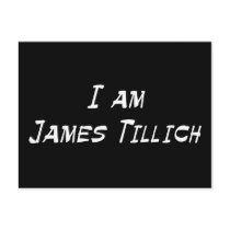 I Am James Tillich postcards