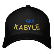 I am Kabyle embroidered hats by izim_fr I am Kabyle embroidered hats